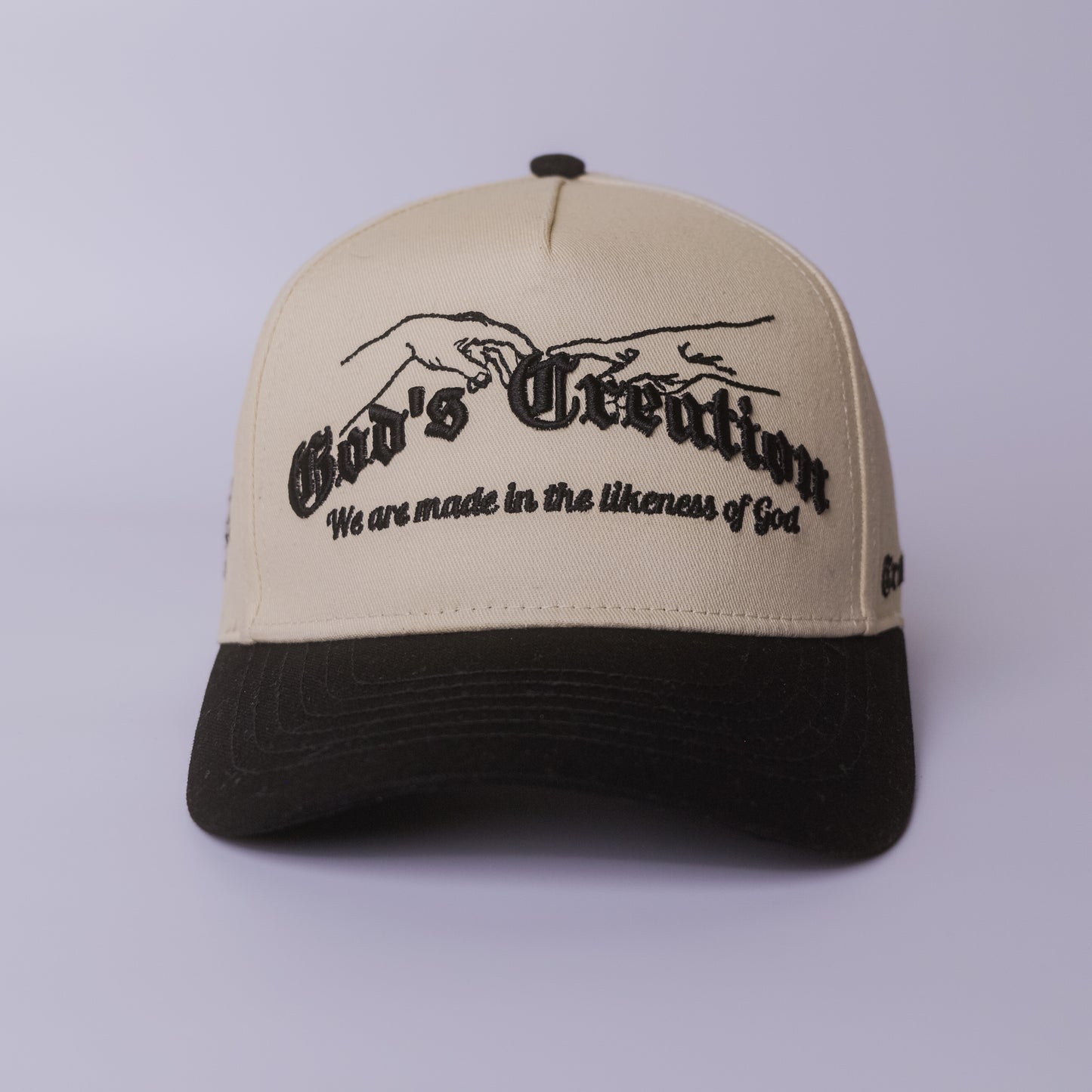 God’s Creation SnapBack – Biege/Black