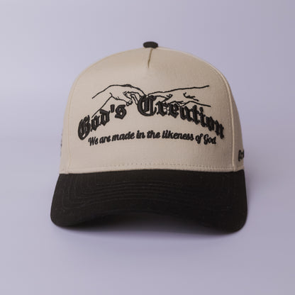 God’s Creation SnapBack – Biege/Black
